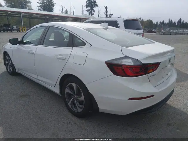 2019 Honda Insight Lx VIN 19XZE4F15KE007861 фото 3