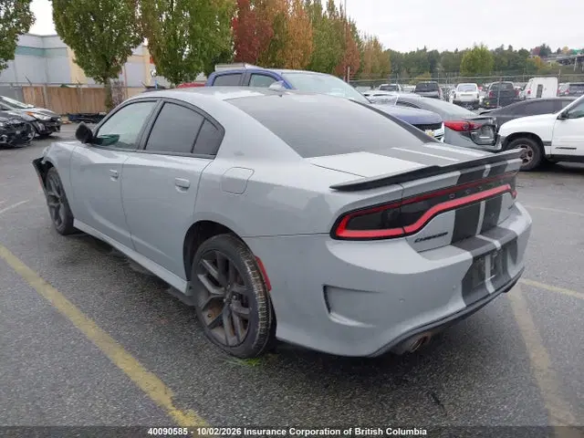 2022 Dodge CHARGER GT VIN 2C3CDXHGXNH118608 фото 3