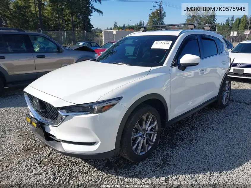 2019 Mazda Cx-5 Grand Touring VIN JM3KFBDM7K0575948 фото 3