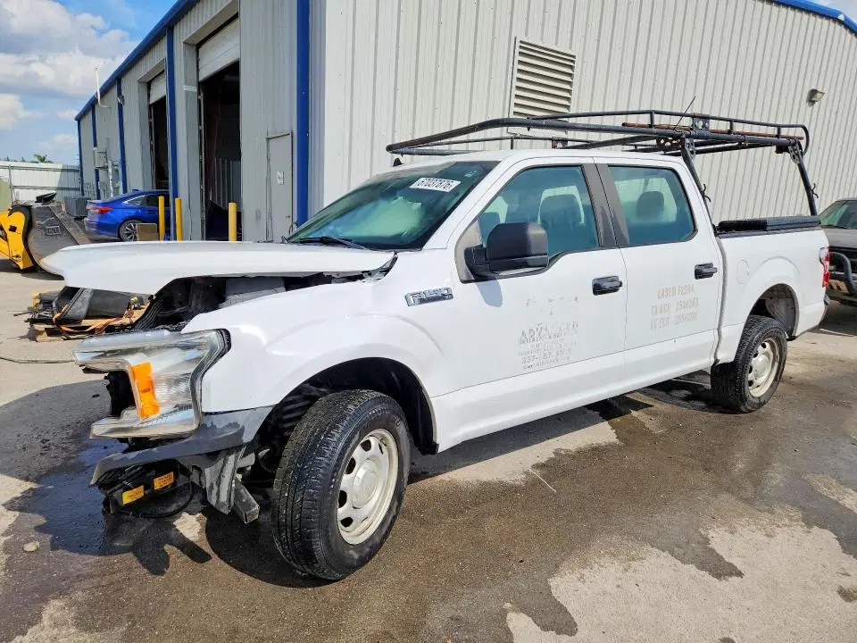 1FTEW1CBXLKD65690 — 2020 Ford F150, Передняя часть, фото до ремонта