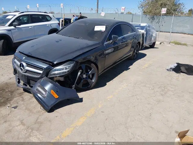 2014 Mercedes-Benz CLS 550 VIN WDDLJ7DB9EA102273 фото 2