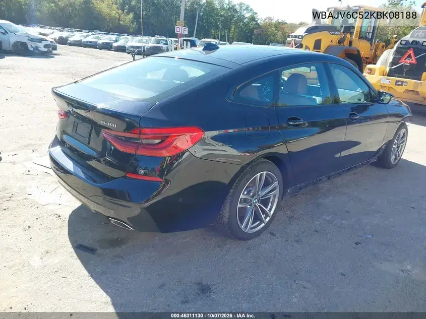 2019 BMW 640I Gran Turismo xDrive VIN WBAJV6C52KBK08188 фото 5