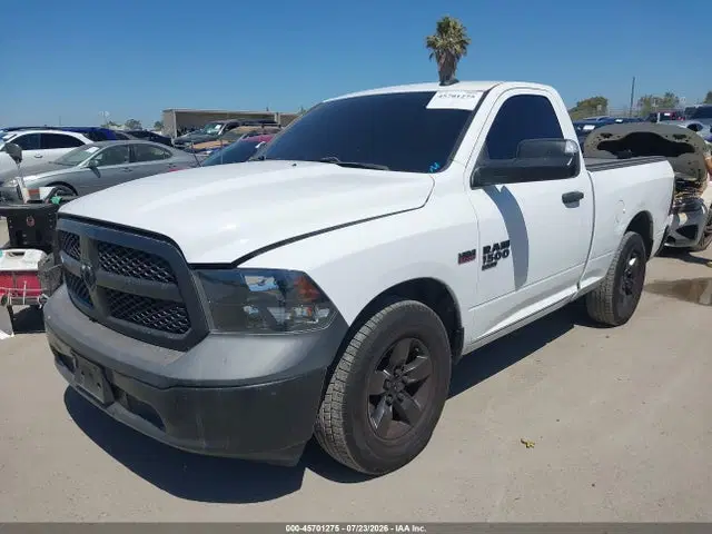 2021 RAM 1500 Classic Tradesman 4x2 6'4 Box VIN 3C6JR6AT5MG708288 фото 2