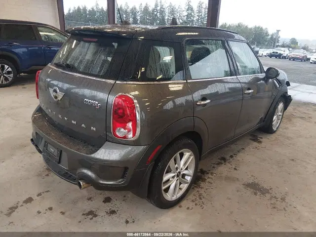 2014 Mini Countryman Cooper S VIN WMWZC5C58EWP36284 фото 4