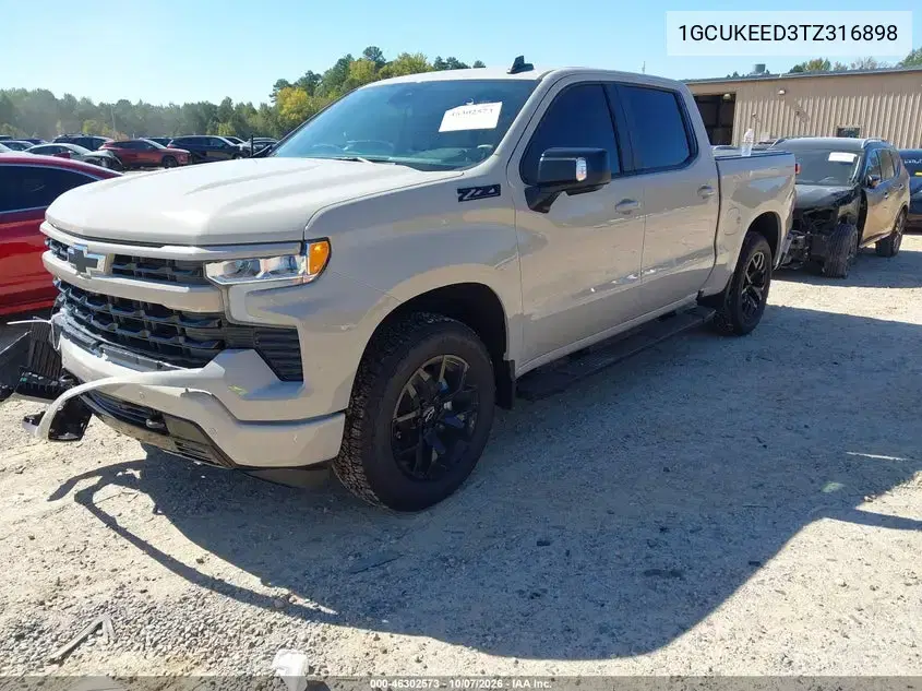 2026 Chevrolet Silverado 1500 4Wd Short Bed Rst VIN 1GCUKEED3TZ316898 фото 3