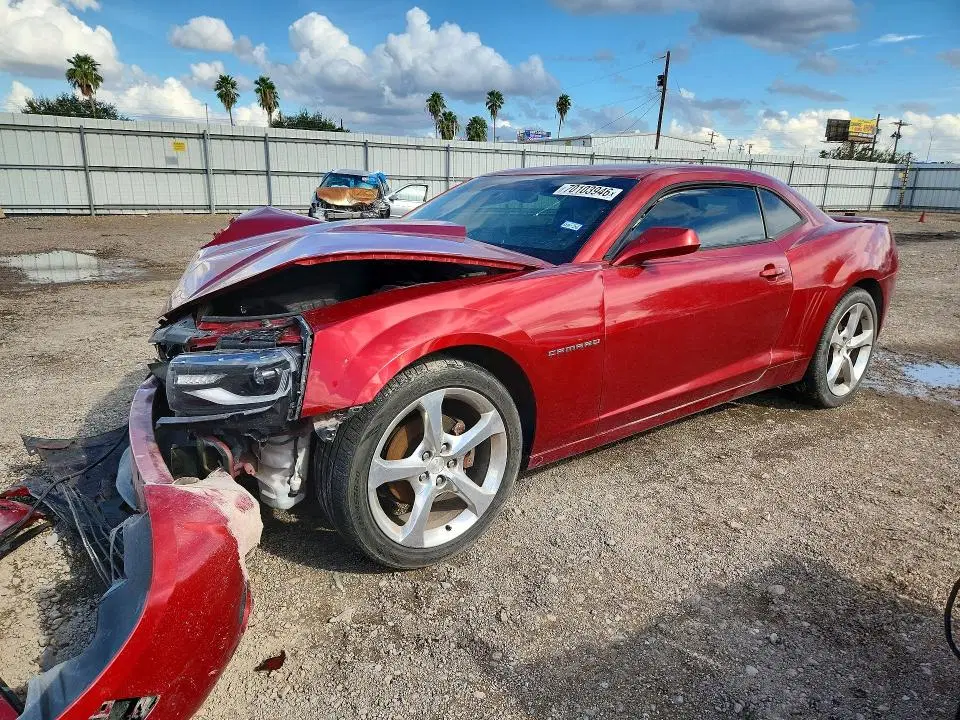 2014 CHEVROLET CAMARO VIN 2G1FB1E37E9146009 фото 3
