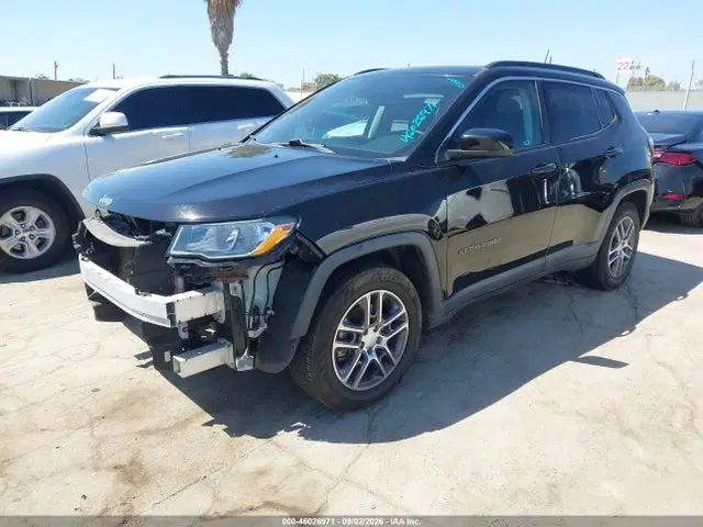 2020 Jeep Compass Sun And Wheel Fwd VIN 3C4NJCBB4LT205976 фото 2