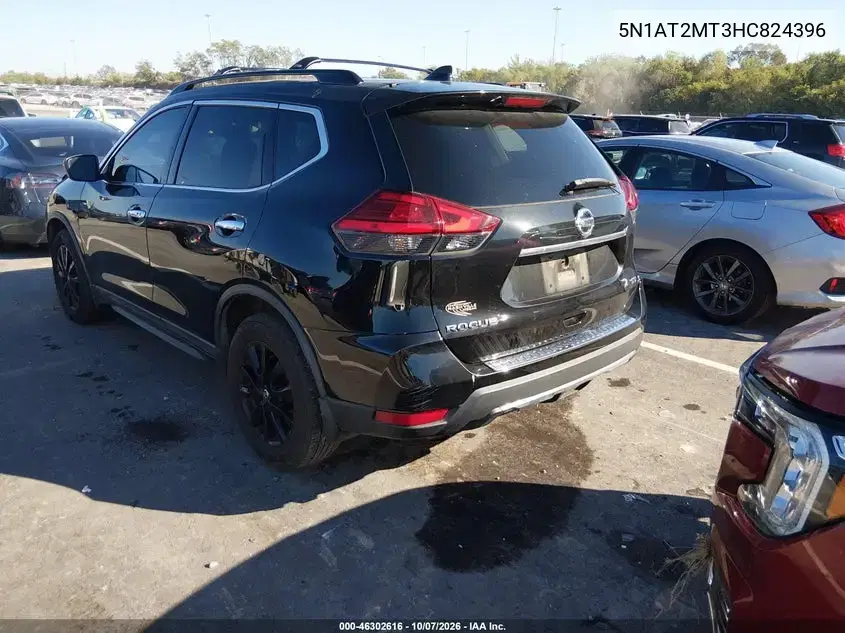 2017 Nissan Rogue Sv VIN 5N1AT2MT3HC824396 фото 4