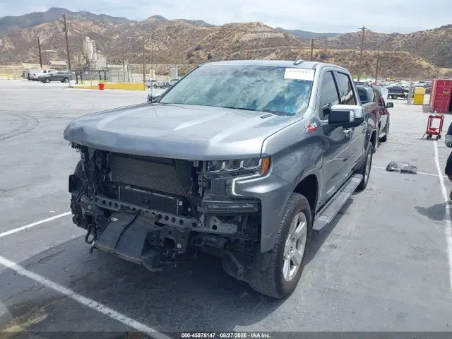 2022 Chevrolet Silverado 1500 Ltd 4wd Short Bed Ltz VIN 1GCUYGET6NZ186040 фото 2