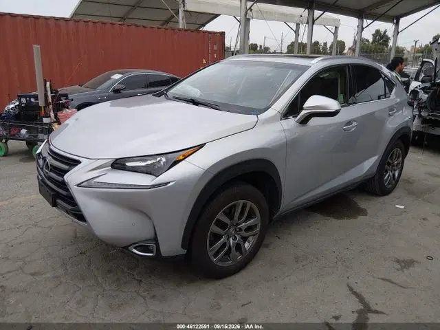 2015 Lexus NX 200T VIN JTJYARBZXF2015504 фото 2
