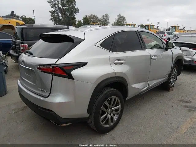 2015 Lexus NX 200T VIN JTJYARBZXF2015504 фото 4