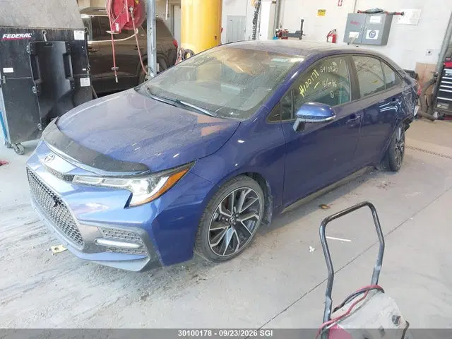 2020 Toyota Corolla Se/xse VIN 5YFB4RBE3LP002992 фото 2