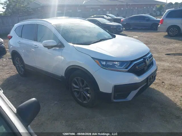 2HKRW2H49NH210549 — 2022 Honda CR-V Sport, Задняя часть, фото до ремонта
