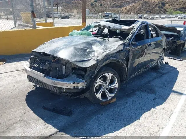 2020 Honda ACCORD EX VIN 1HGCV1F45LA154542 фото 2