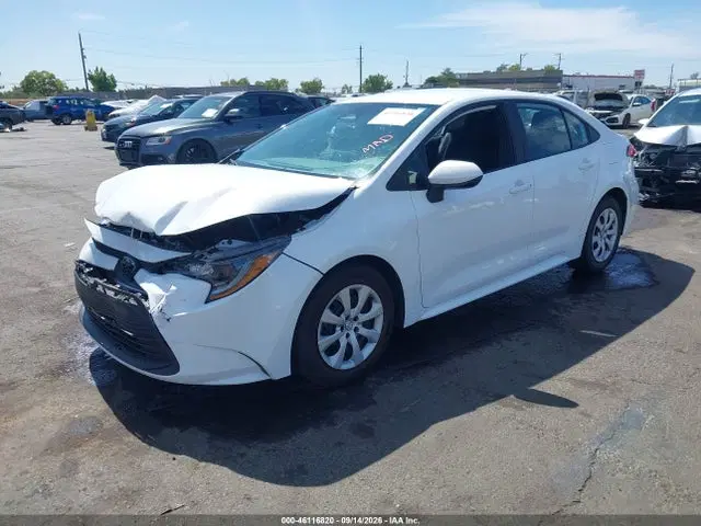 2024 Toyota COROLLA LE VIN 5YFB4MDE3RP212856 фото 2