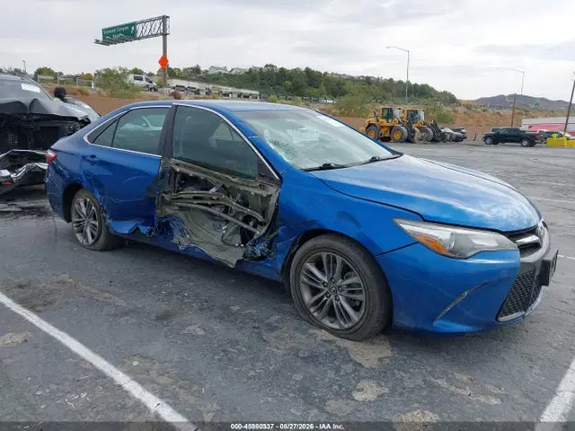 4T1BF1FKXHU727572 — 2017 Toyota Camry SE, Правый бок (Right Side), фото до ремонта