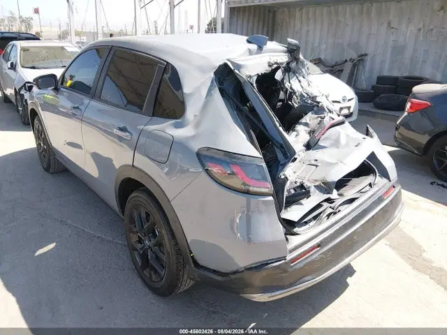 2024 Honda Hr-v 2wd Sport/2wd Sport W/o Bsi VIN 3CZRZ1H51RM755603 фото 3