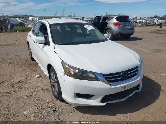 1HGCR2F37EA115553 — 2014 Honda Accord LX, естественный износ, фото до ремонта