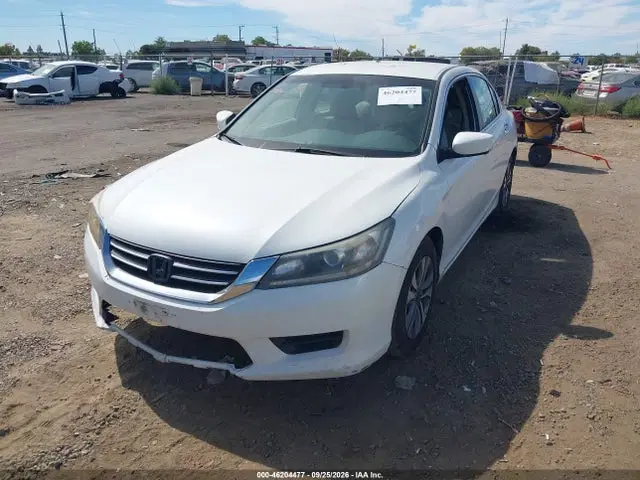 2014 Honda ACCORD LX VIN 1HGCR2F37EA115553 фото 2