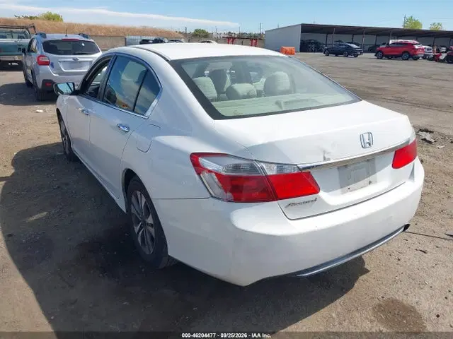 2014 Honda ACCORD LX VIN 1HGCR2F37EA115553 фото 3