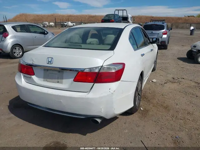 2014 Honda ACCORD LX VIN 1HGCR2F37EA115553 фото 4