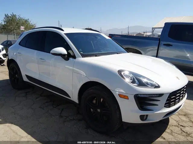 WP1AB2A59FLB60579 — 2015 Porsche Macan S, Задняя часть, фото до ремонта
