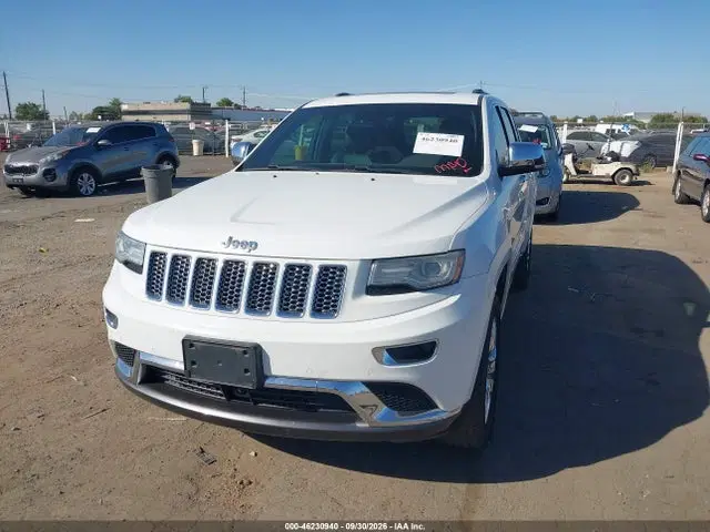 2014 Jeep Grand Cherokee Summit VIN 1C4RJFJG8EC259926 фото 2