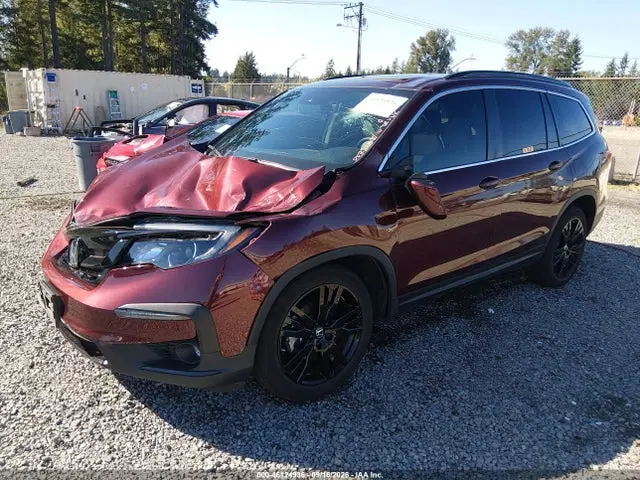 2022 Honda Pilot Awd Special Edition VIN 5FNYF6H2XNB069183 фото 2