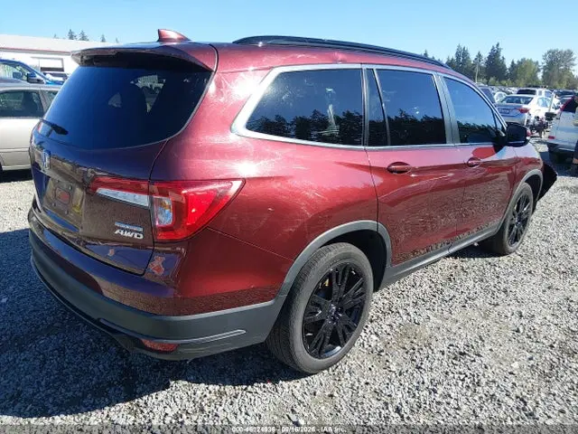2022 Honda Pilot Awd Special Edition VIN 5FNYF6H2XNB069183 фото 4