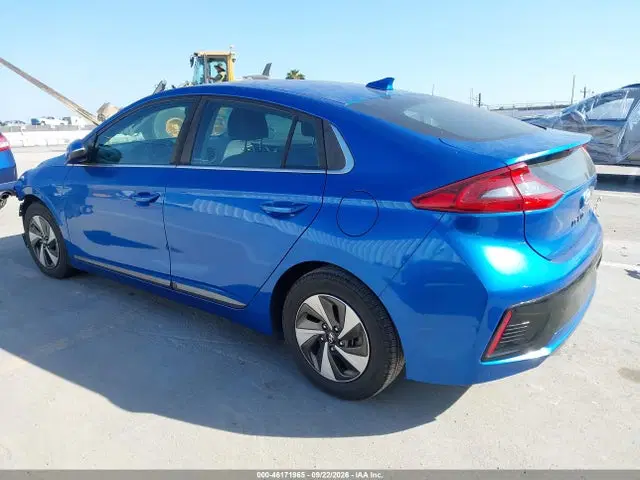 2017 Hyundai Ioniq Hybrid Sel VIN KMHC75LC7HU057176 фото 3
