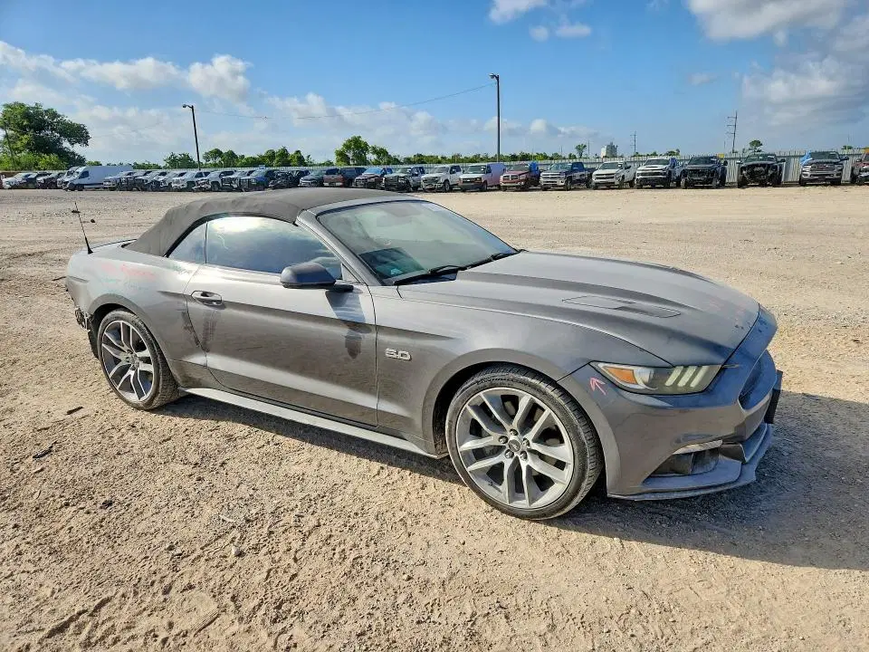 2015 FORD MUSTANG VIN 1FATP8FF6F5425047 фото 3