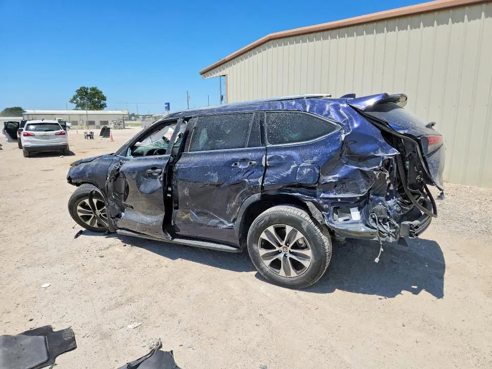 2020 TOYOTA HIGHLANDER VIN 5TDGZRBH2LS037094 фото 2