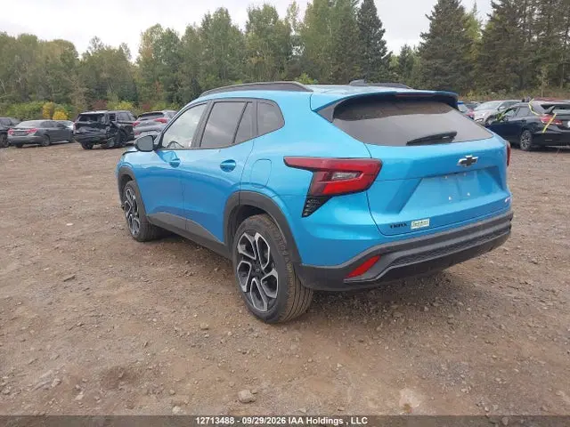 2025 Chevrolet Trax 2rs Fwd VIN KL77LJE21SC330153 фото 3