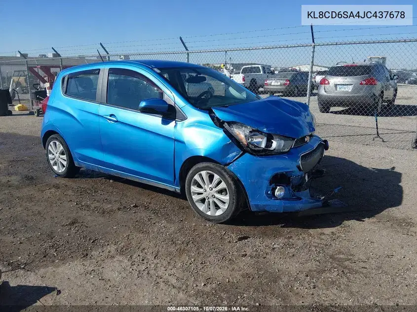 KL8CD6SA4JC437678 — 2018 Chevrolet Spark, передняя часть, фото до ремонта
