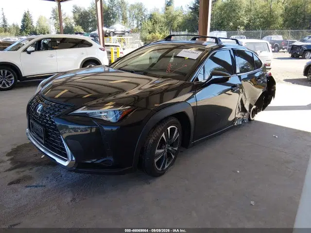 2021 Lexus UX 250H VIN JTHX9JBH3M2050378 фото 2