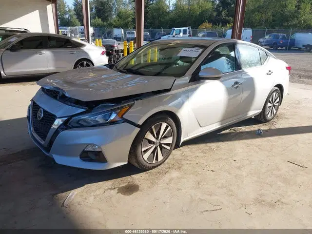 2020 Nissan Altima Sv Fwd VIN 1N4BL4DV4LC245860 фото 2