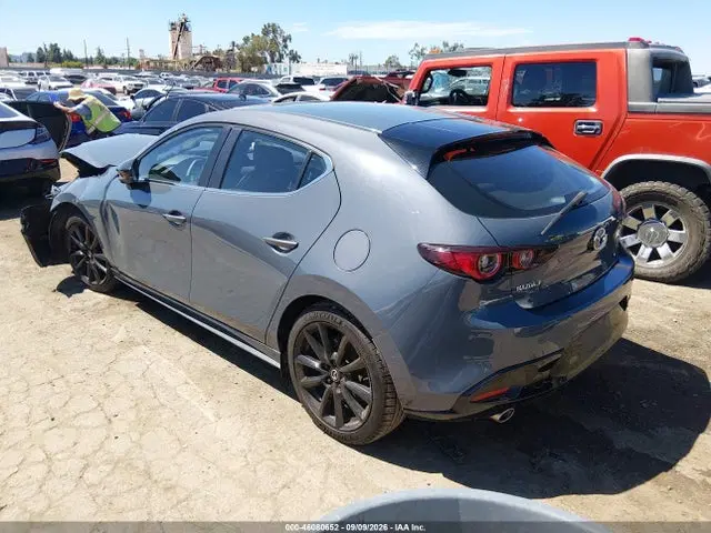 2022 Mazda Mazda3 Carbon Edition VIN JM1BPALL2N1507144 фото 3
