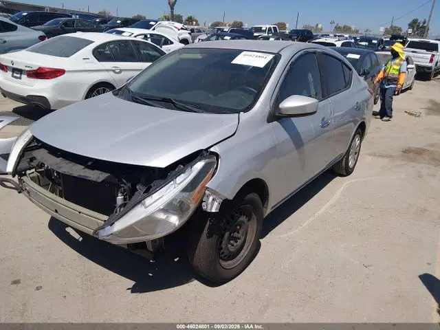 2019 Nissan Versa 1.6 Sv VIN 3N1CN7AP4KL866120 фото 2