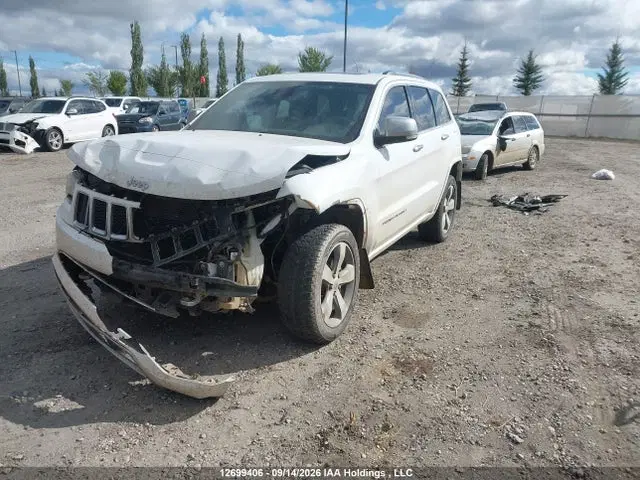 2014 Jeep Grand Cherokee Overland VIN 1C4RJFCG4EC255126 фото 2