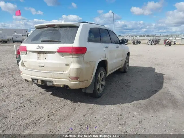 2014 Jeep Grand Cherokee Overland VIN 1C4RJFCG4EC255126 фото 4