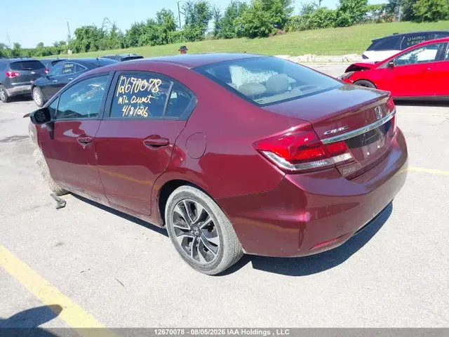 2015 Honda CIVIC EX VIN 2HGFB2F56FH056386 фото 3