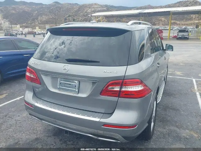 2014 Mercedes-Benz Ml 350 4matic VIN 4JGDA5HB1EA328588 фото 4