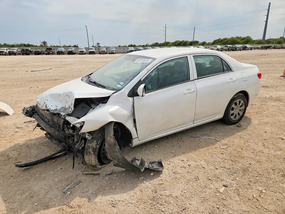 1NXBU40E59Z074225 — 2009 Toyota Corolla, Передняя часть (Front End), фото до ремонта