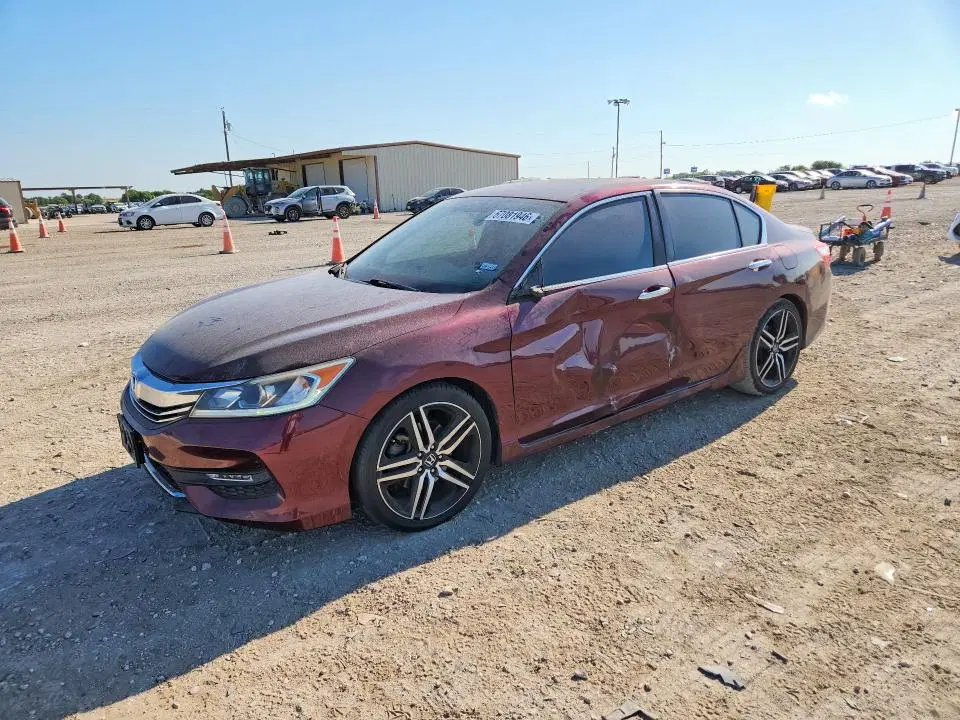 1HGCR2F55GA020249 — 2016 Honda Accord, Боковая часть (Side), фото до ремонта