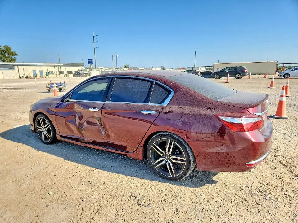 2016 HONDA ACCORD VIN 1HGCR2F55GA020249 фото 2