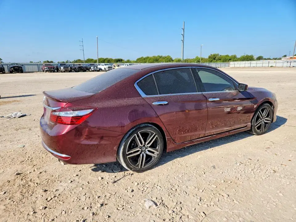 2016 HONDA ACCORD VIN 1HGCR2F55GA020249 фото 3