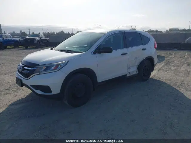2015 Honda CR-V LX VIN 2HKRM4H38FH103051 фото 2