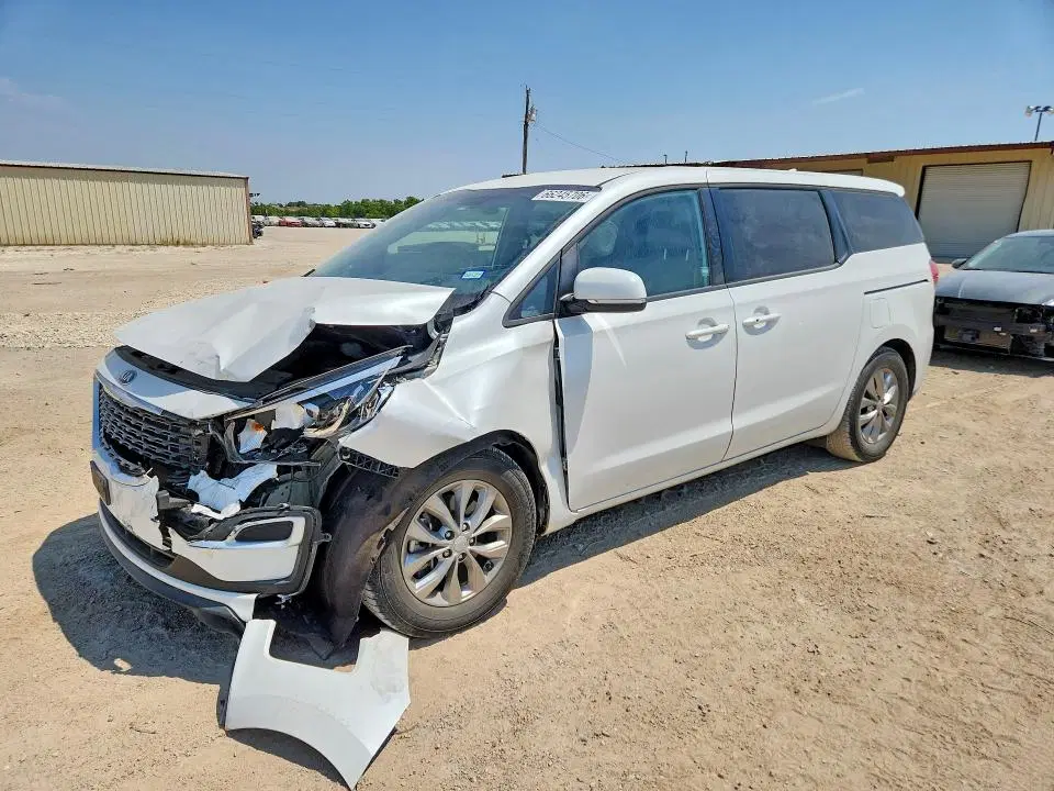 KNDMB5C18K6547949 — 2019 Kia Sedona, FRONT END, фото до ремонта