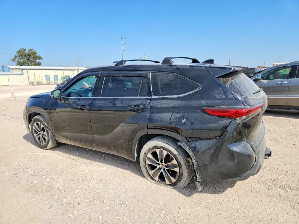 2022 TOYOTA HIGHLANDER VIN 5TDGZRBH3NS244242 фото 2