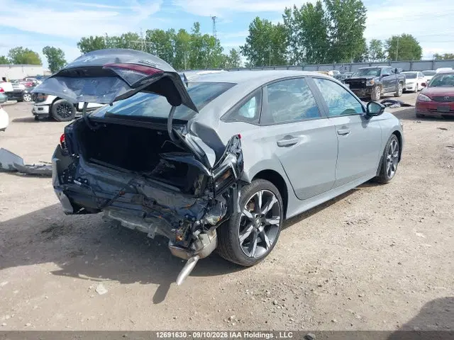 2025 Honda Civic Sport Hybrid/sport Touring Hybrid VIN 2HGFE4F8XSH004542 фото 4